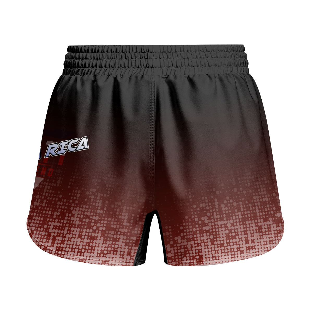 Costa Rica Halftone Kids Grappling Shorts