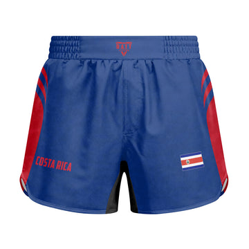 Costa Rica Heritage Force Kids Grappling Shorts