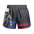 Costa Rica Skull Fighter Kids Grappling Shorts