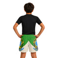 Crest of Brazil Kids Grappling Shorts