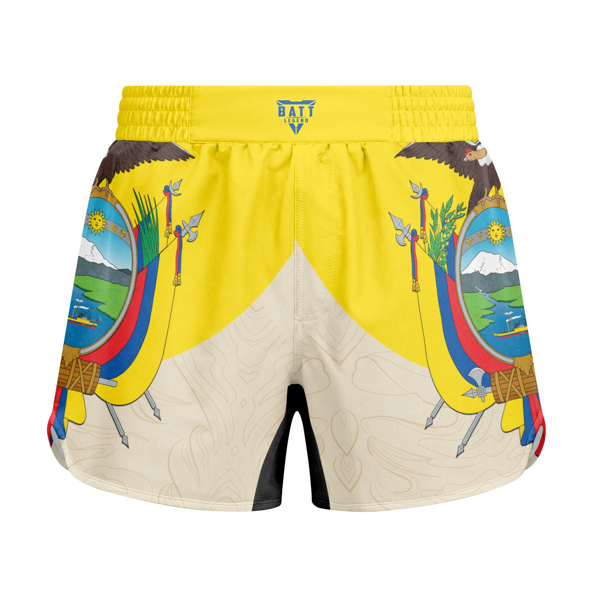 Crest of Ecuador Kids Grappling Shorts