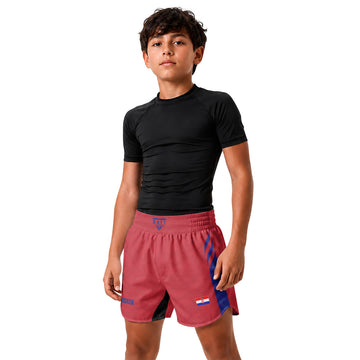 Croatia Heritage Force Kids Grappling Shorts