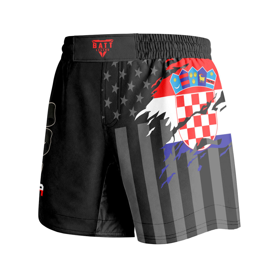 Croatia Phantom Division Grappling Shorts