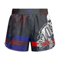 Croatia Skull Fighter Kids Grappling Shorts