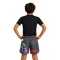 Croatia Skull Fighter Kids Grappling Shorts