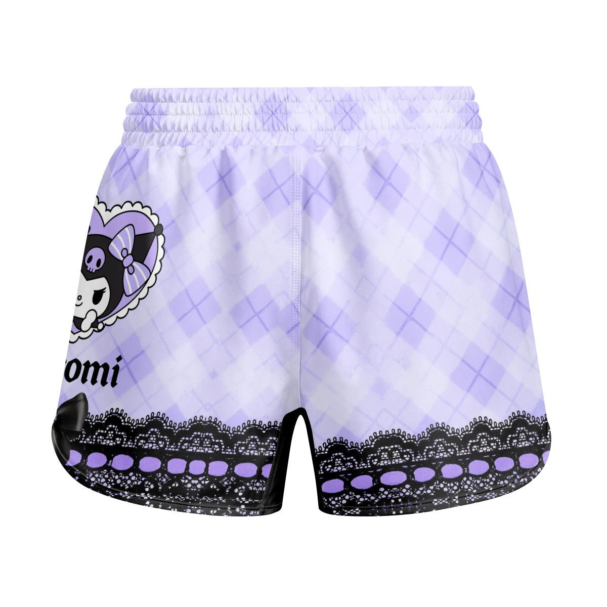 Dark Cutie Kuromi Kids Grappling Shorts