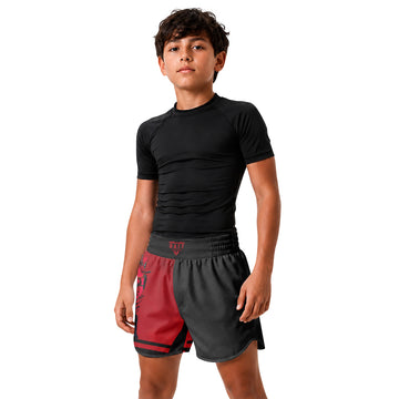 Deadpool And Venom Kids Grappling Shorts