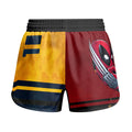 Deadpool And Wolverine Best Friend Dual Kids Grappling Shorts