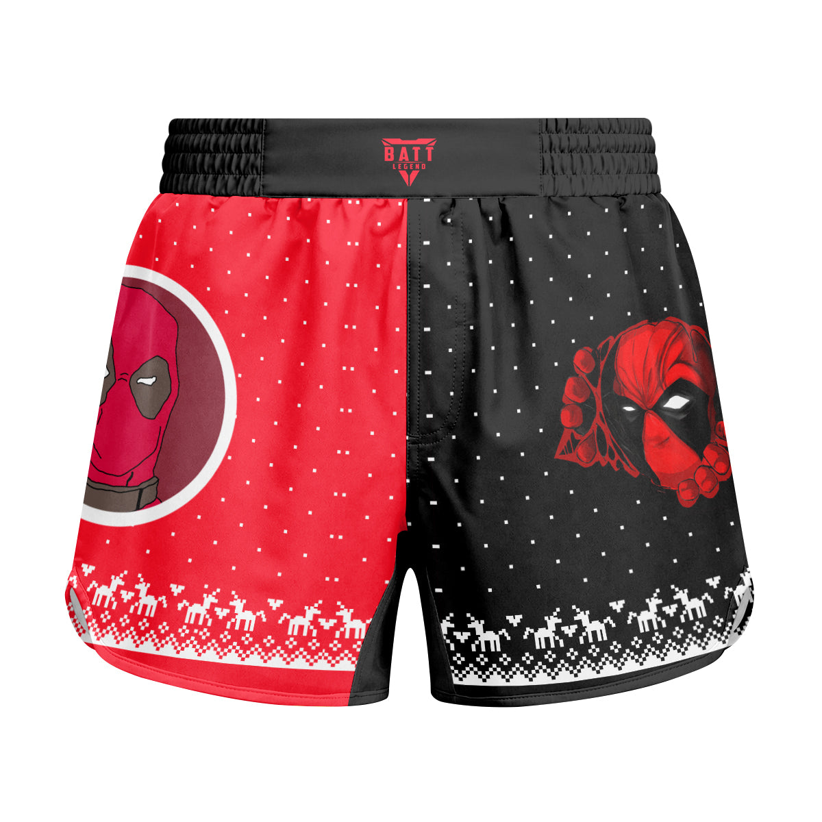 Deadpool Merry Chimichanga Kids Grappling Shorts