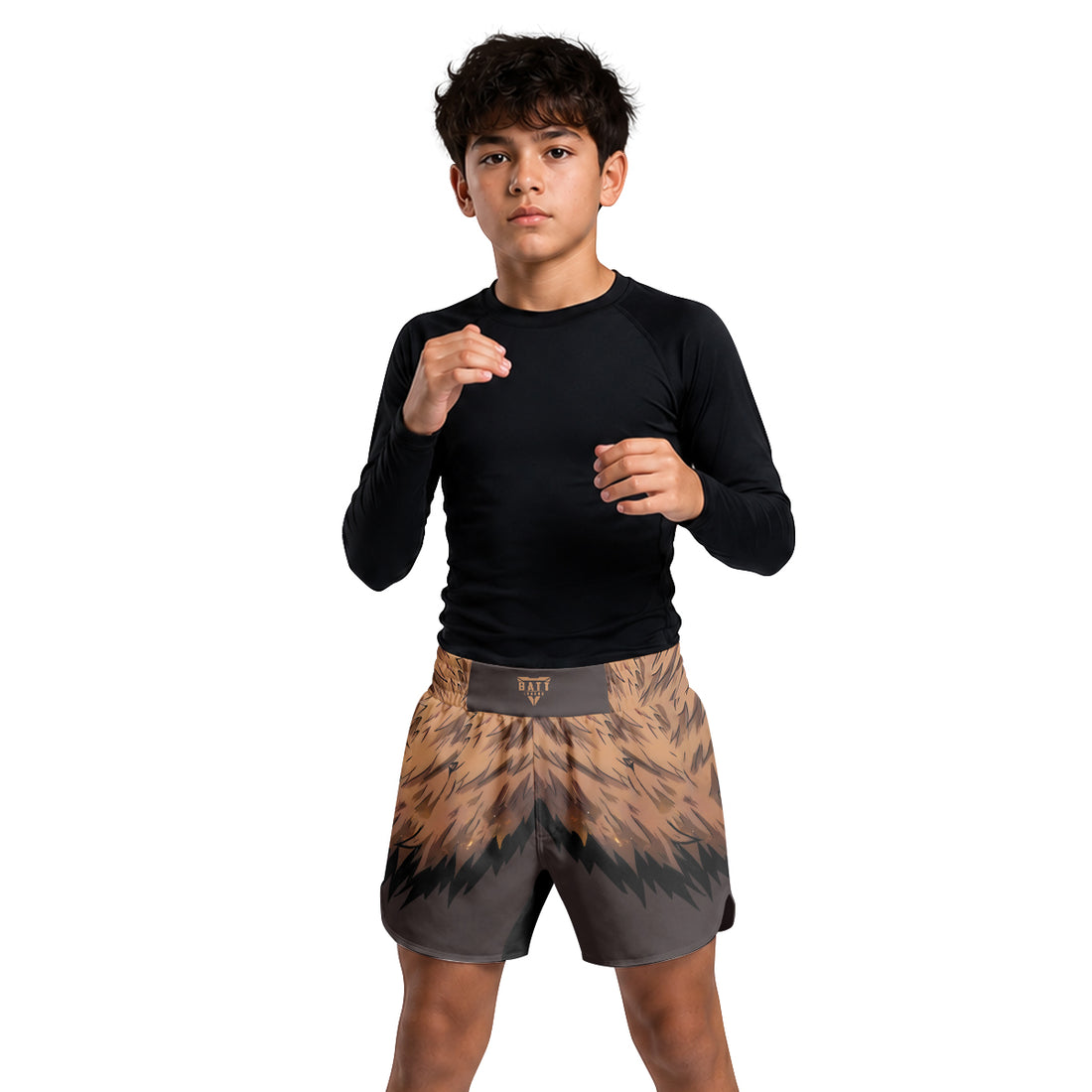 Demon Slayer Inosuke Kids Grappling Shorts