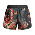 Demon Slayer Tanjiro Flame God Aura Kids Grappling Shorts