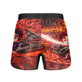 Demon Slayer Tanjiro Sun Halo Dragon Dance Grappling Shorts