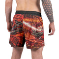 Demon Slayer Tanjiro Sun Halo Dragon Dance Grappling Shorts