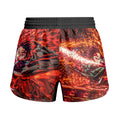 Demon Slayer Tanjiro Sun Halo Dragon Dance Kids Grappling Shorts