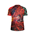Demon Slayer Tanjiro Sun Halo Dragon Dance Kids Rash Guard