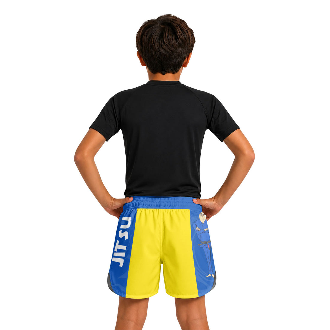 Despicable Me Gru Brazilian Jiu-jitsu Kids Grappling Shorts