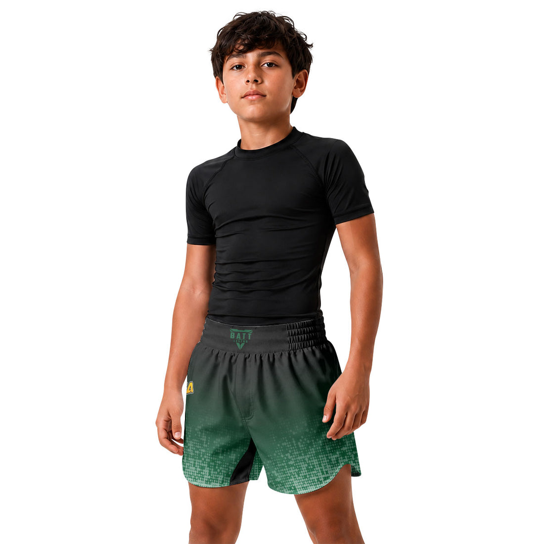 Dominica Halftone Kids Grappling Shorts