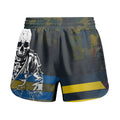 Dominica Skull Fighter Kids Grappling Shorts