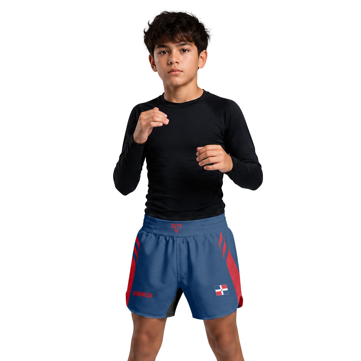 Dominican Heritage Force Kids Grappling Shorts