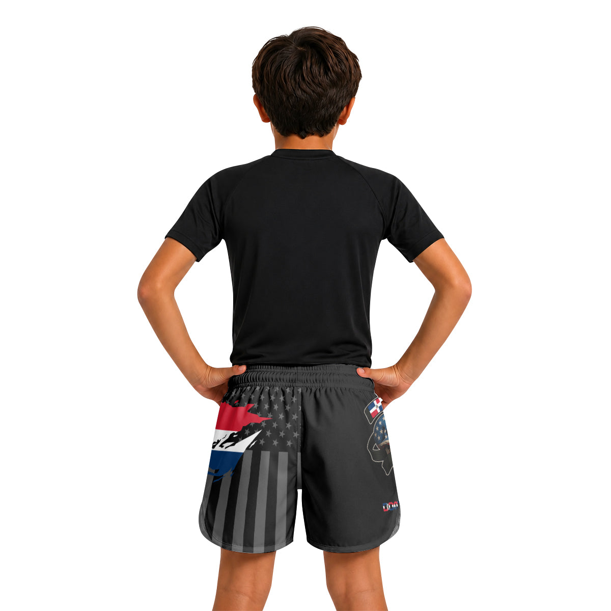 Dominican Phantom Division Kids Grappling Shorts
