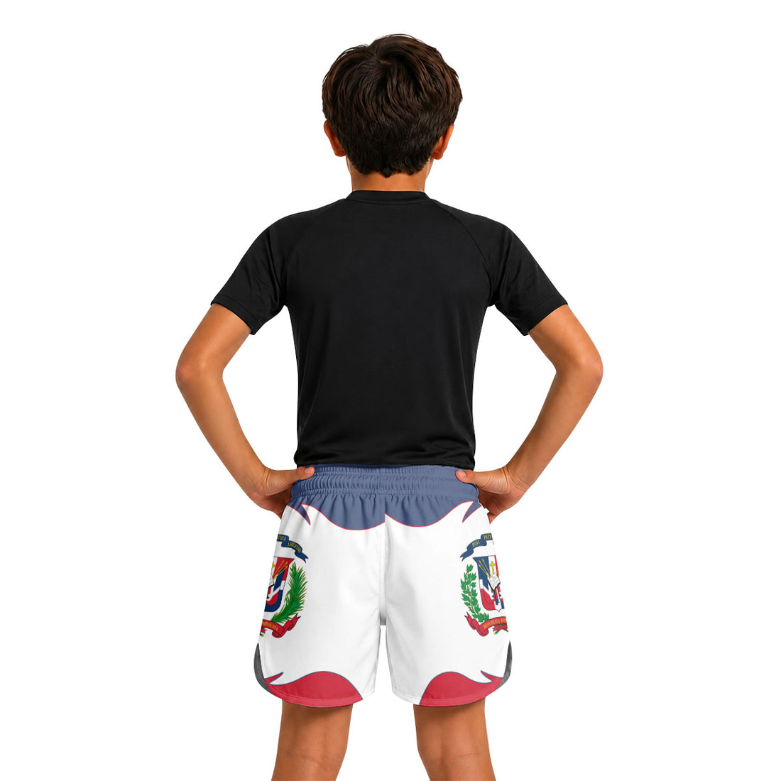 Dominican Pride Kids Grappling Shorts