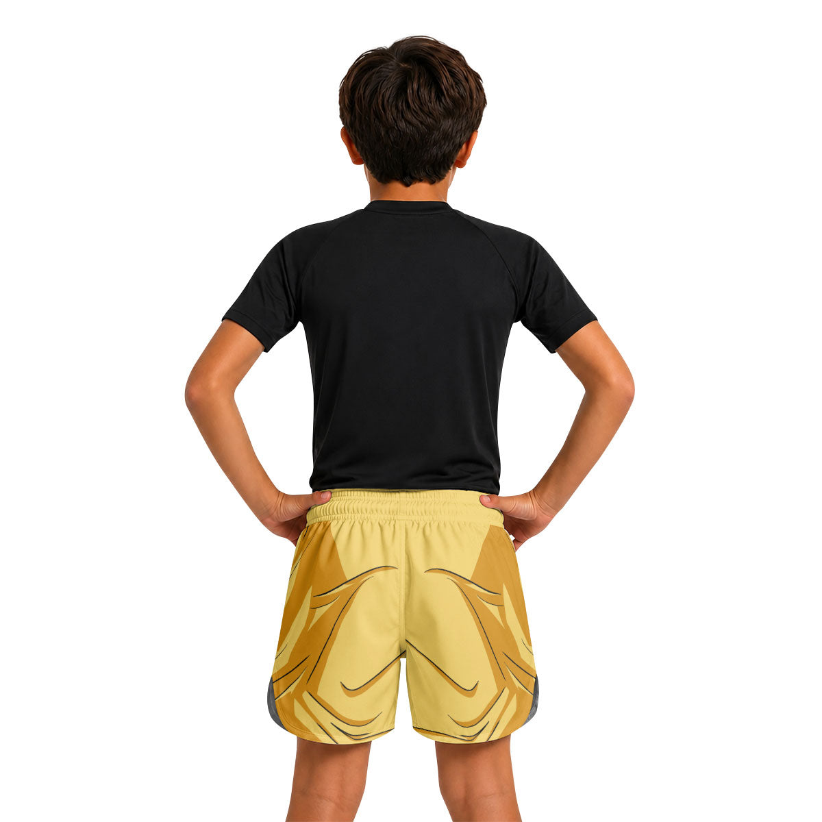 Dragon Ball Goku Super Saiyan Fourth Kids Grappling Shorts