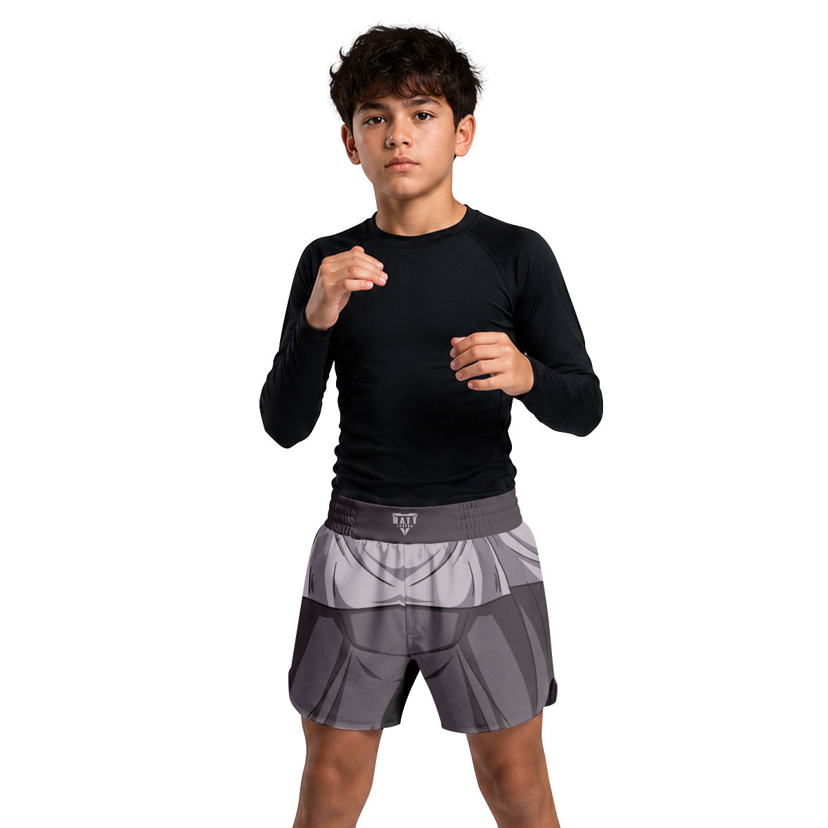Dragon Ball Super Black Goku Kids Grappling Shorts