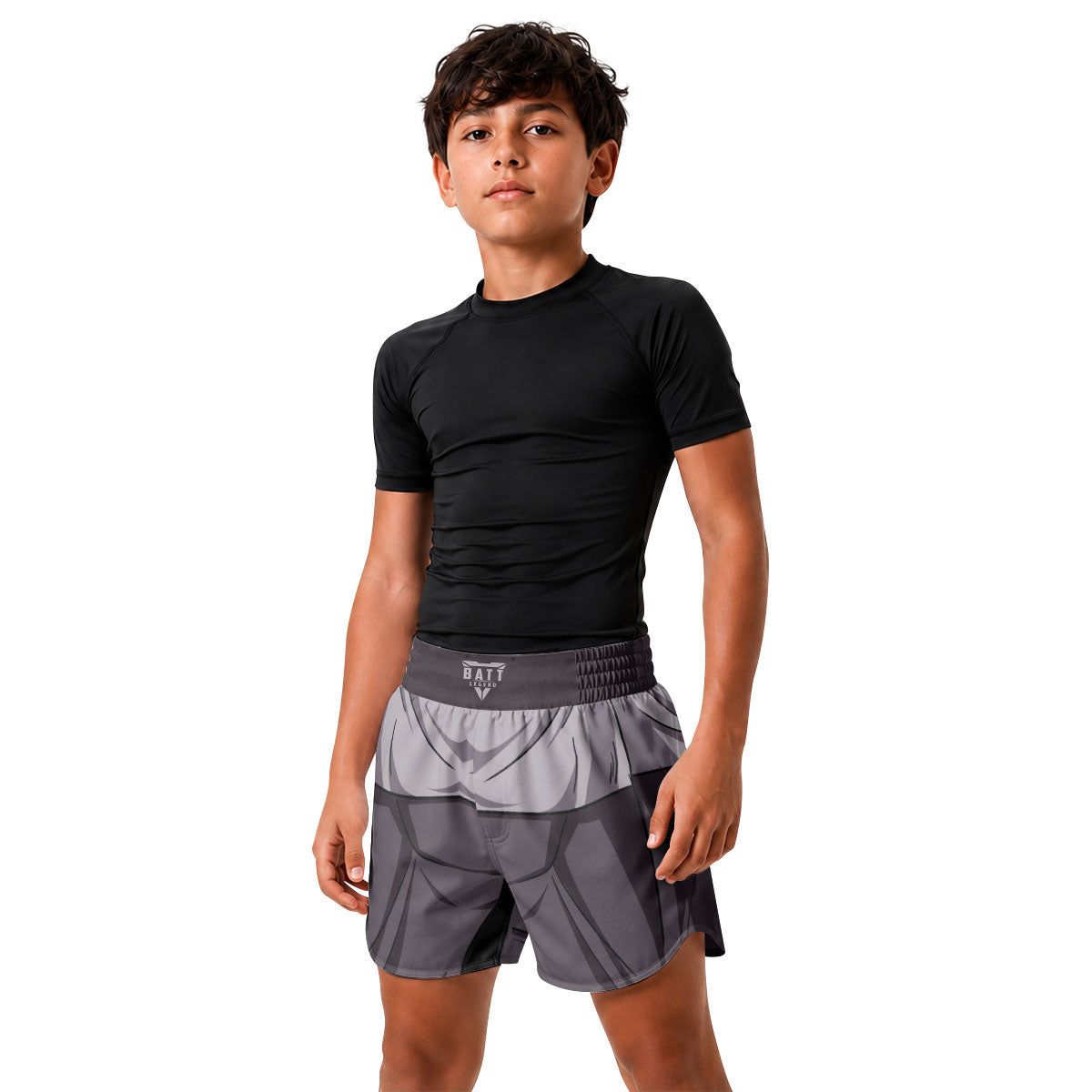 Dragon Ball Super Black Goku Kids Grappling Shorts