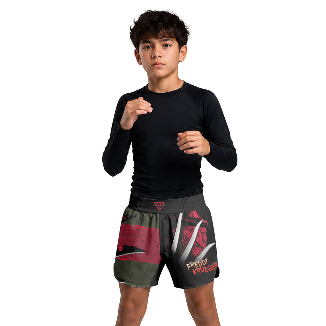 Dream Killer Freddy Krueger Kids Grappling Shorts