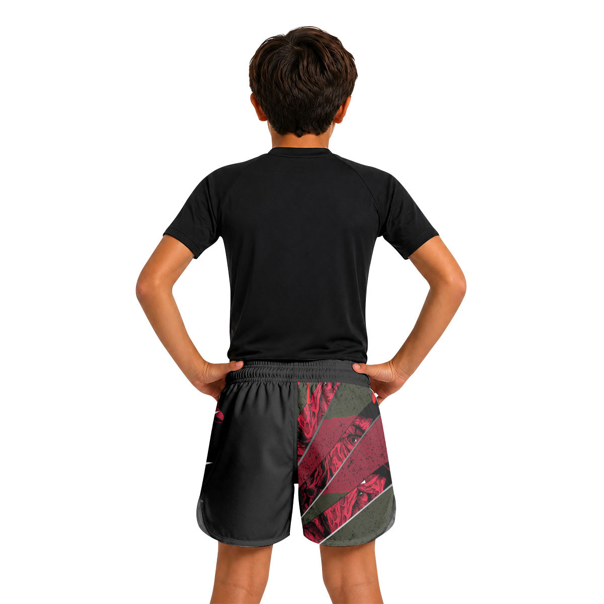 Dream Killer Freddy Krueger Kids Grappling Shorts