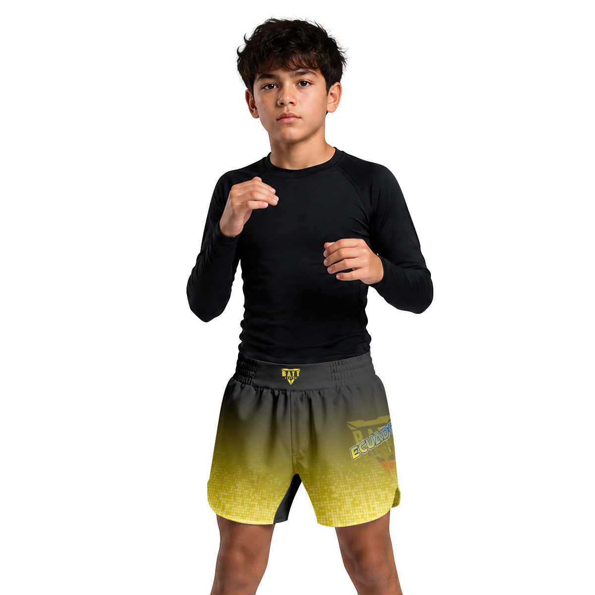Ecuador Halftone Kids Grappling Shorts