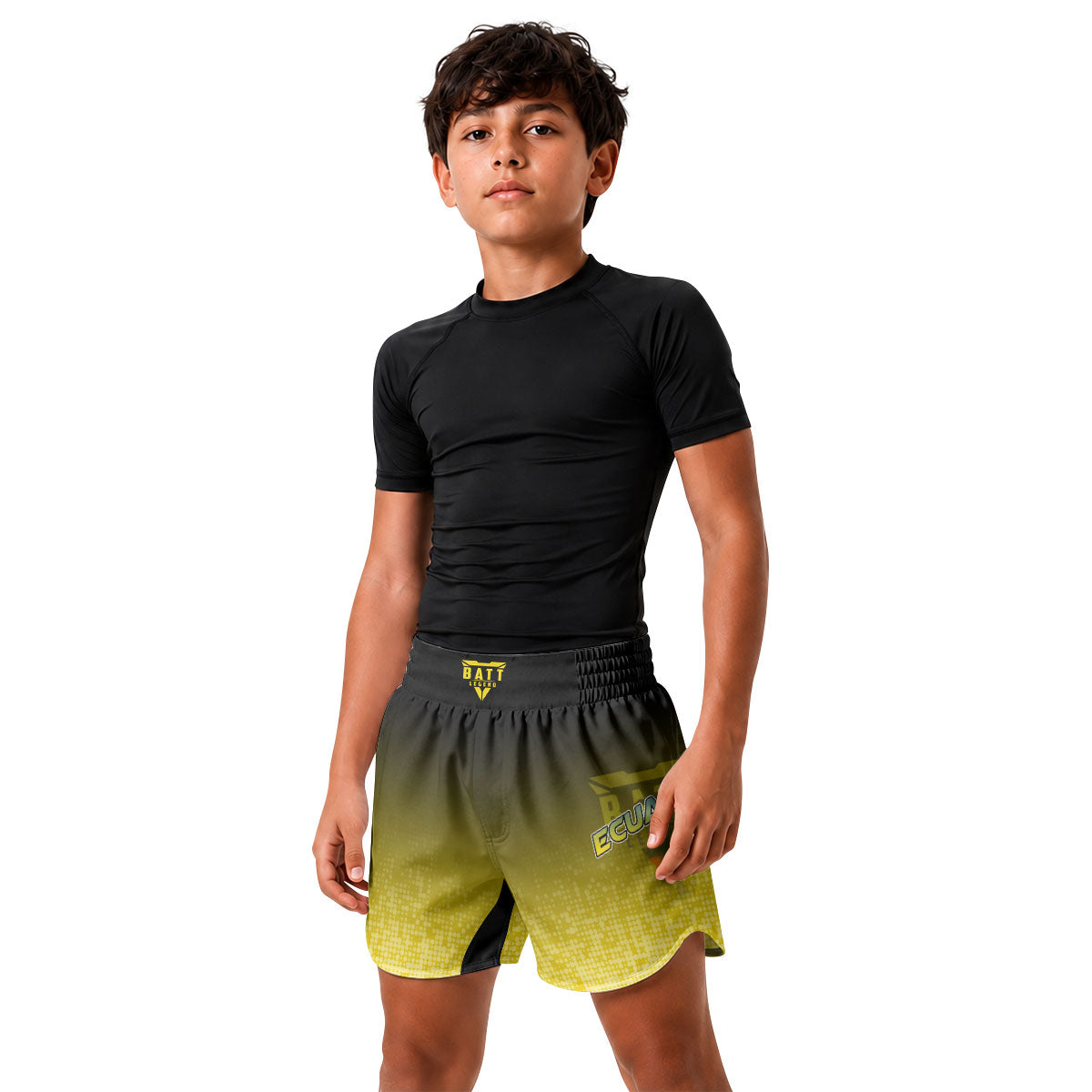 Ecuador Halftone Kids Grappling Shorts