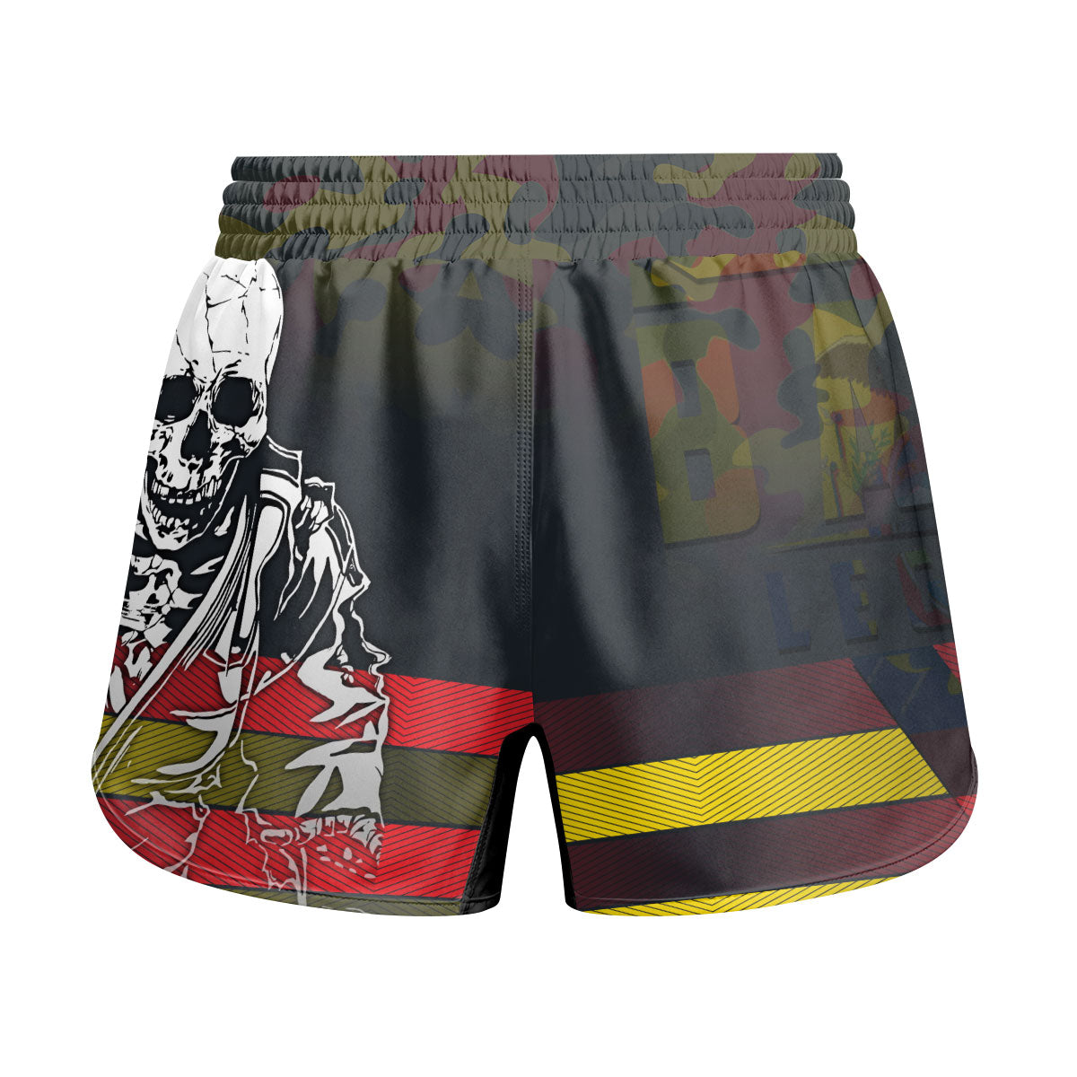 Ecuador Skull Fighter Kids Grappling Shorts