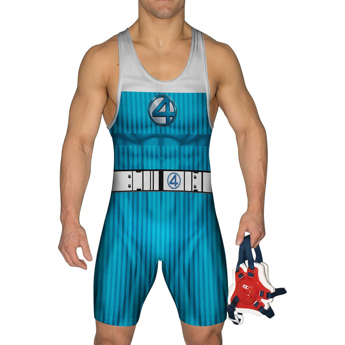 Fantastic Four Wrestling Singlet