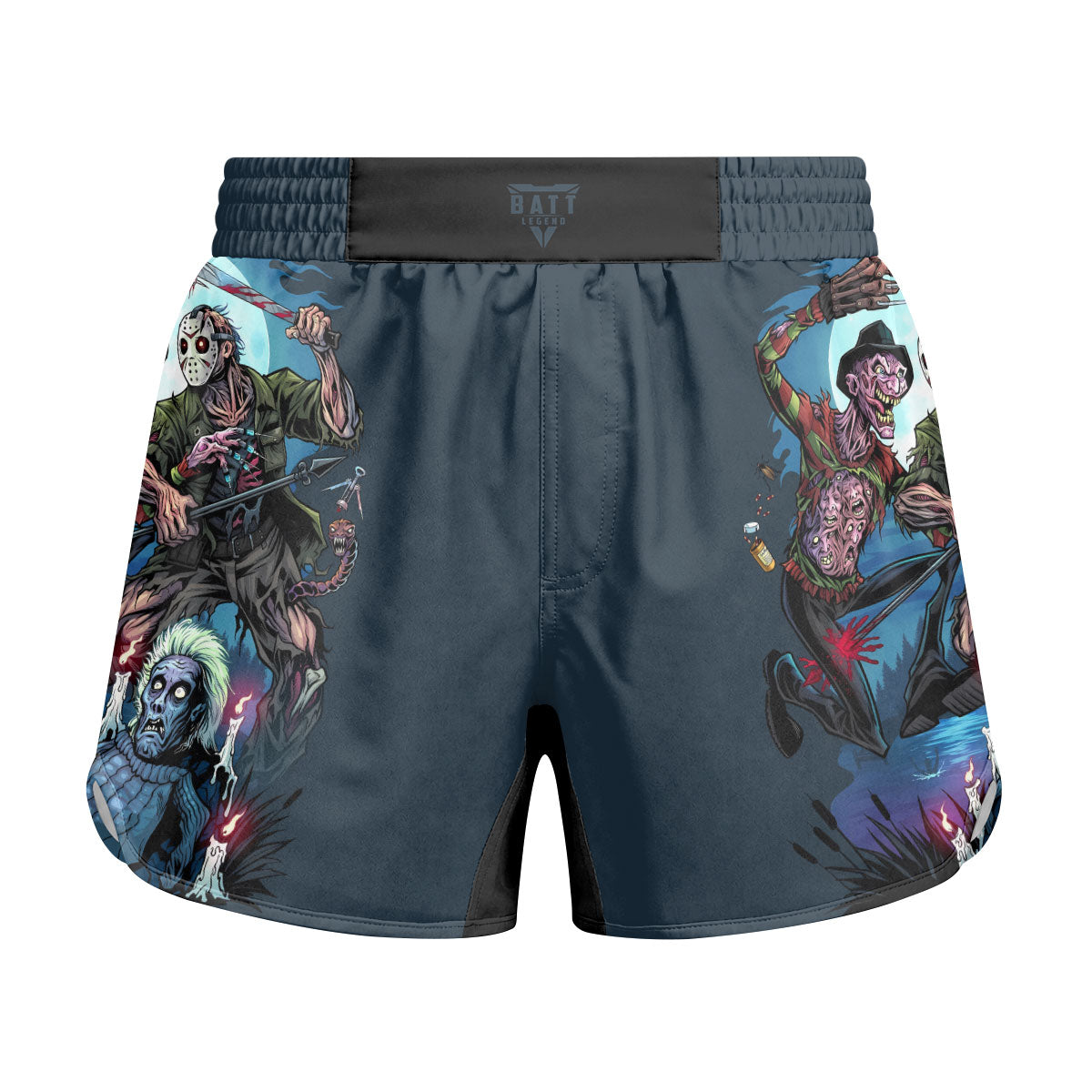 Freddy vs Jason Kids Grappling Shorts