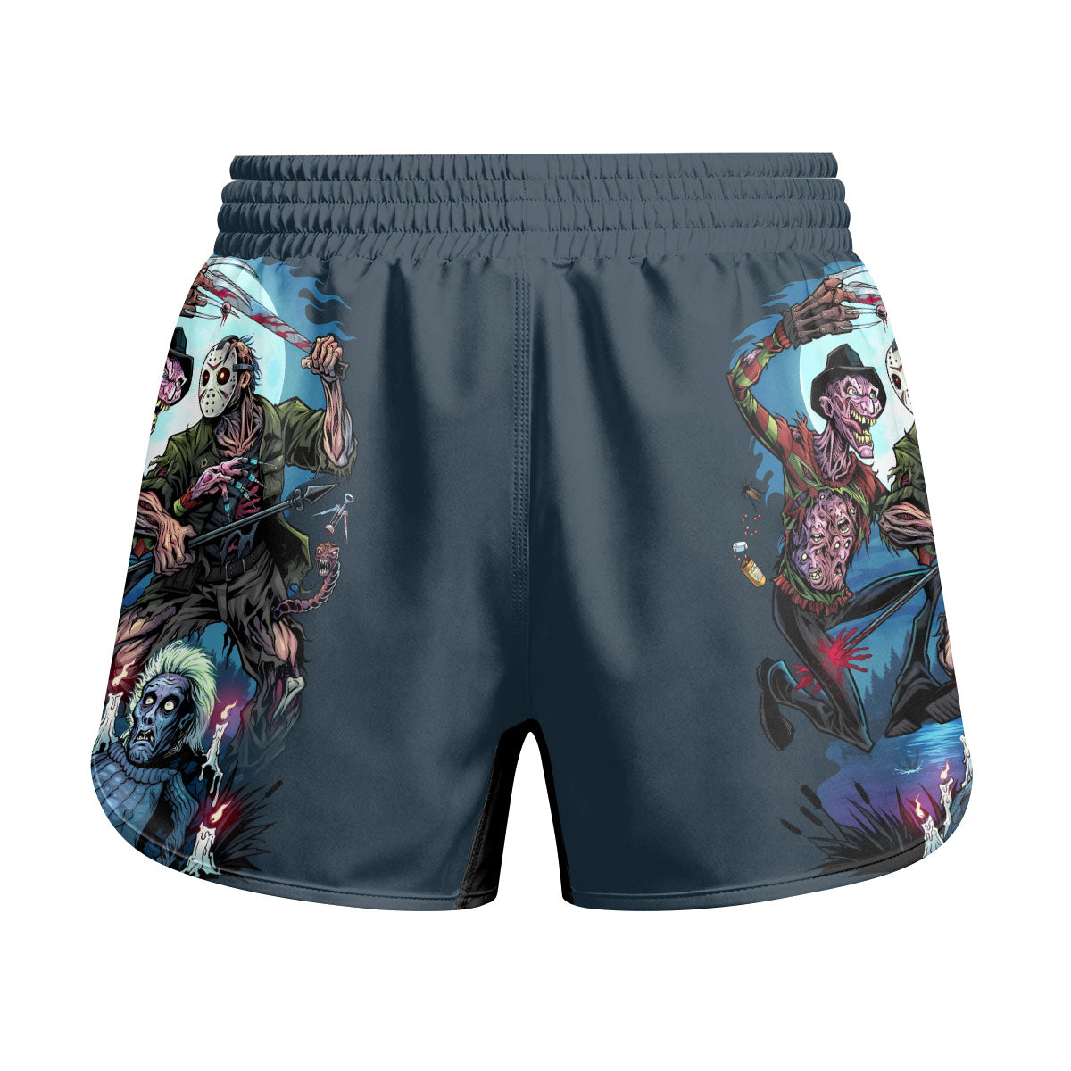 Freddy vs Jason Kids Grappling Shorts