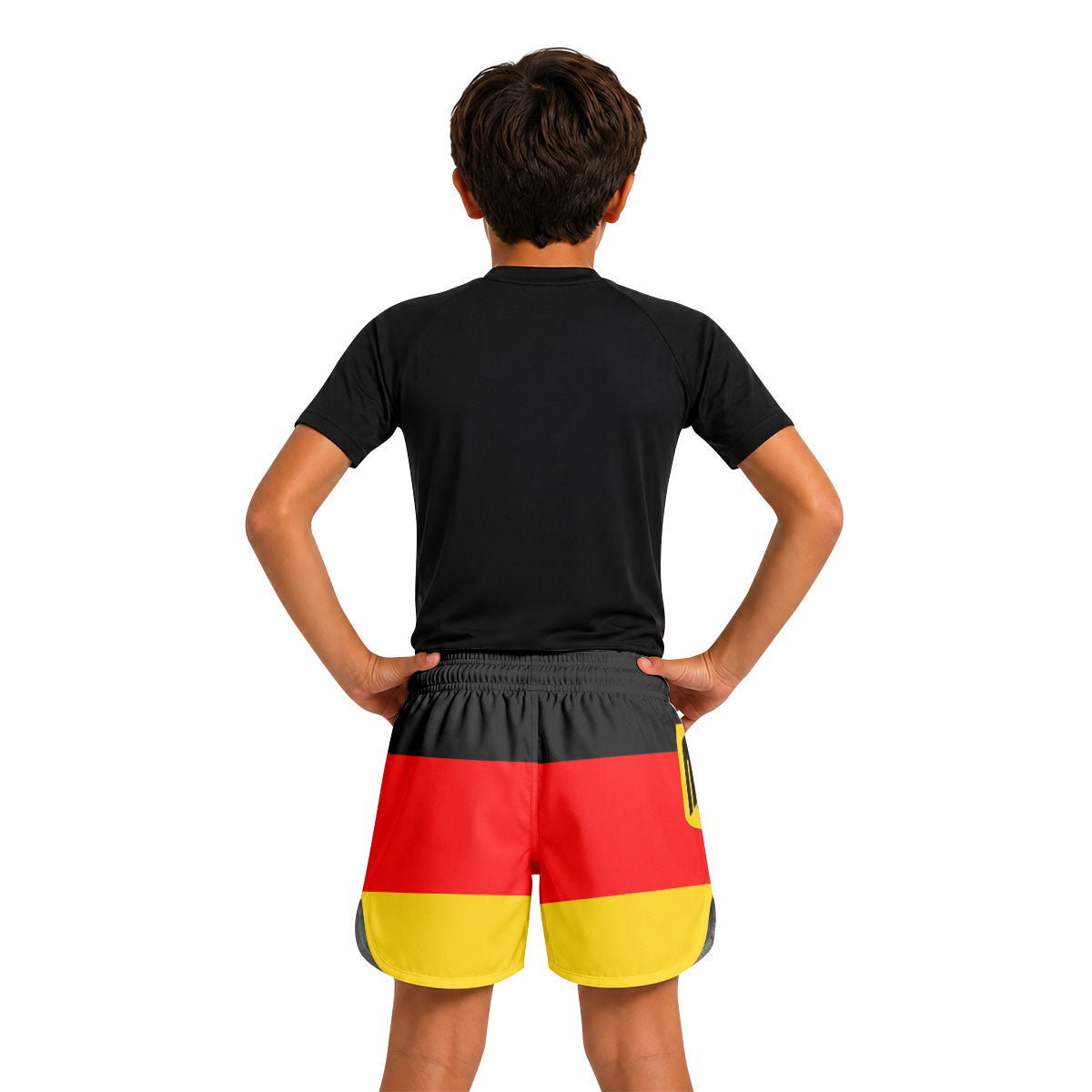 Germany Flag Kids Grappling Shorts