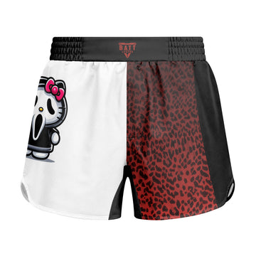 Ghostface Scream Kitty Kids Grappling Shorts