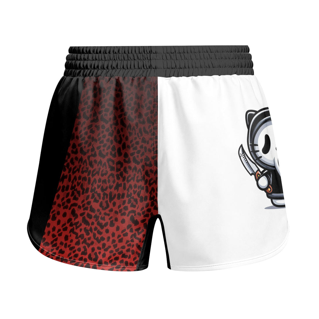 Ghostface Scream Kitty Kids Grappling Shorts