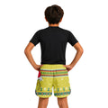Grinch Santa Festive Kids Grappling Shorts