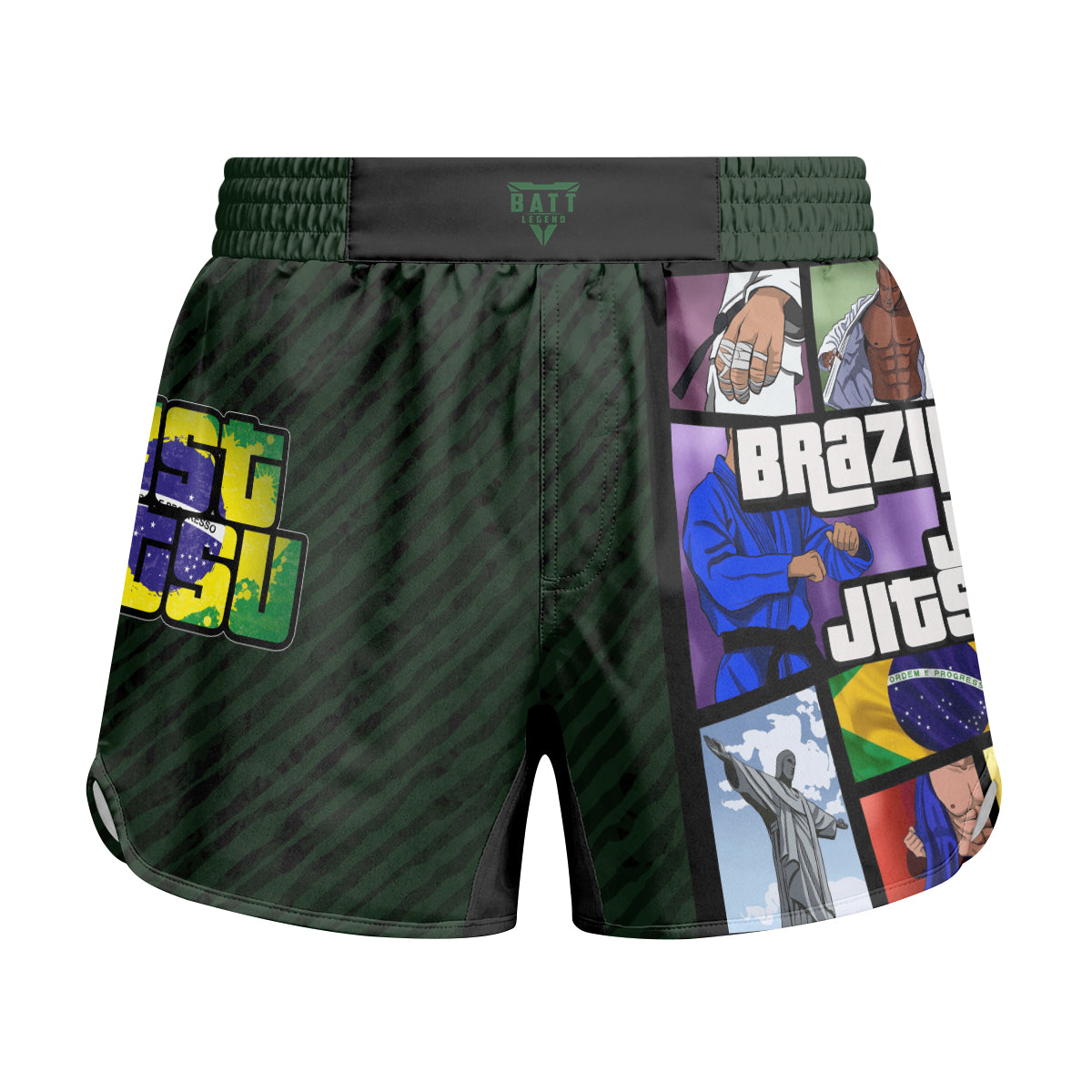 GTA Brazilian Jiu Jitsu Kids Grappling Shorts
