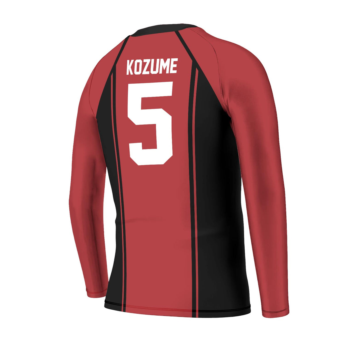 Haikyuu Nekoma Number 5 Kids Rash Guard