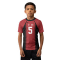 Haikyuu Nekoma Number 5 Kids Rash Guard