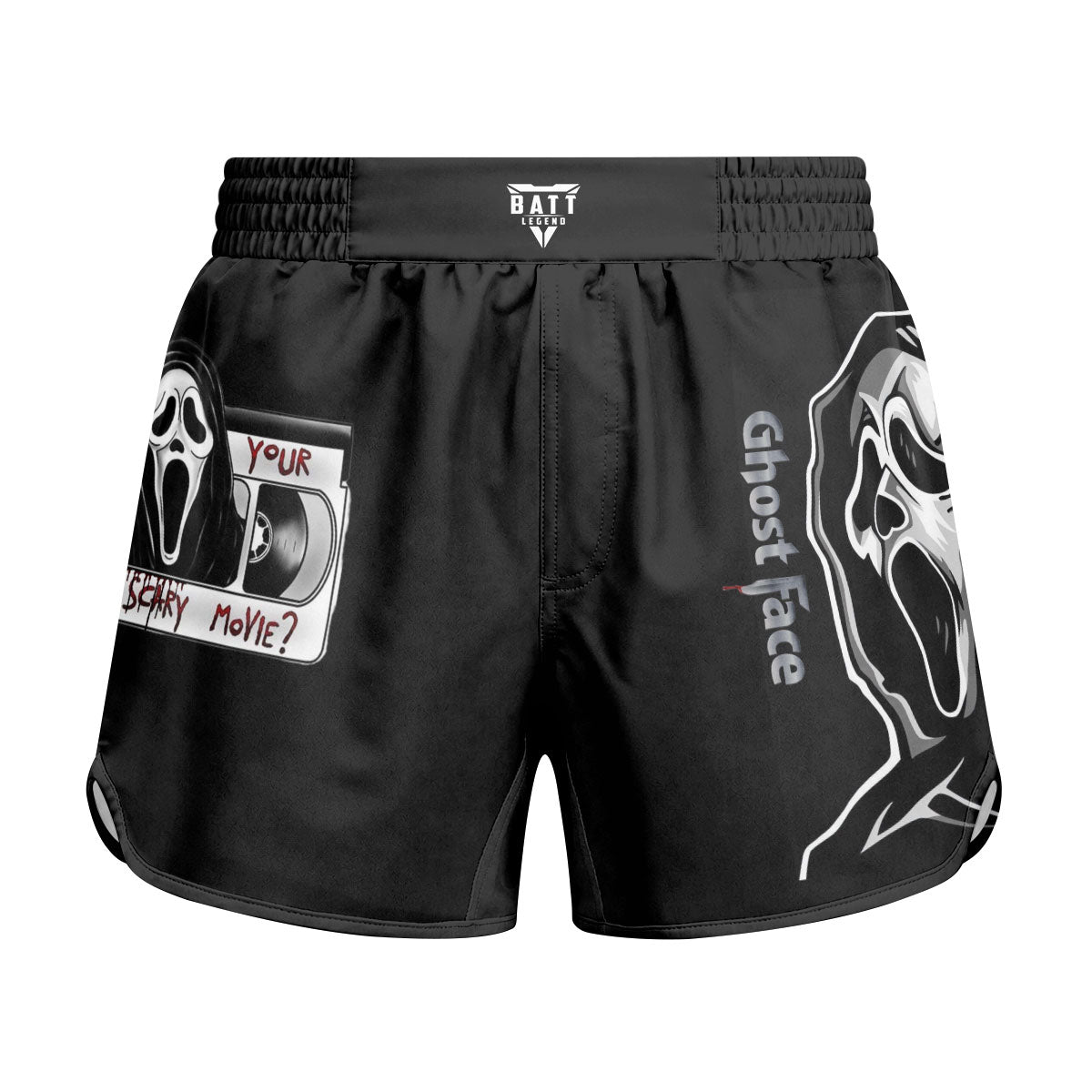 Halloween Ghostface Kids Grappling Shorts