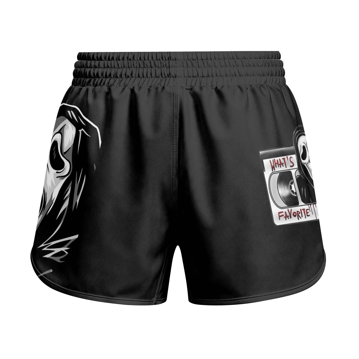 Halloween Ghostface Kids Grappling Shorts
