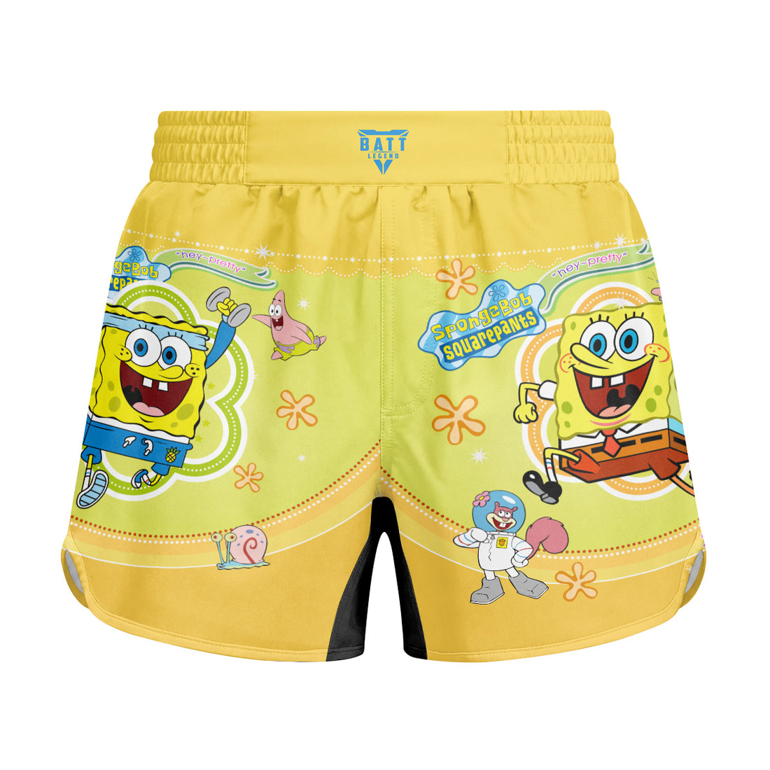 Happy SpongeBob Squarepant Kids Grappling Shorts