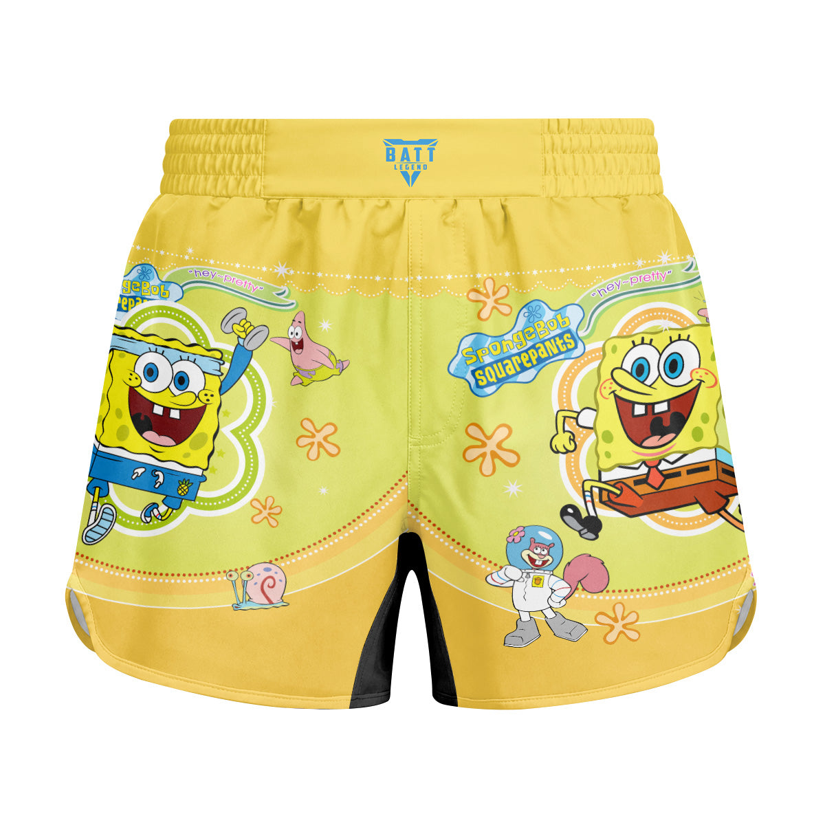 Happy SpongeBob Squarepant Kids Grappling Shorts