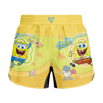 Happy SpongeBob Squarepant Kids Grappling Shorts