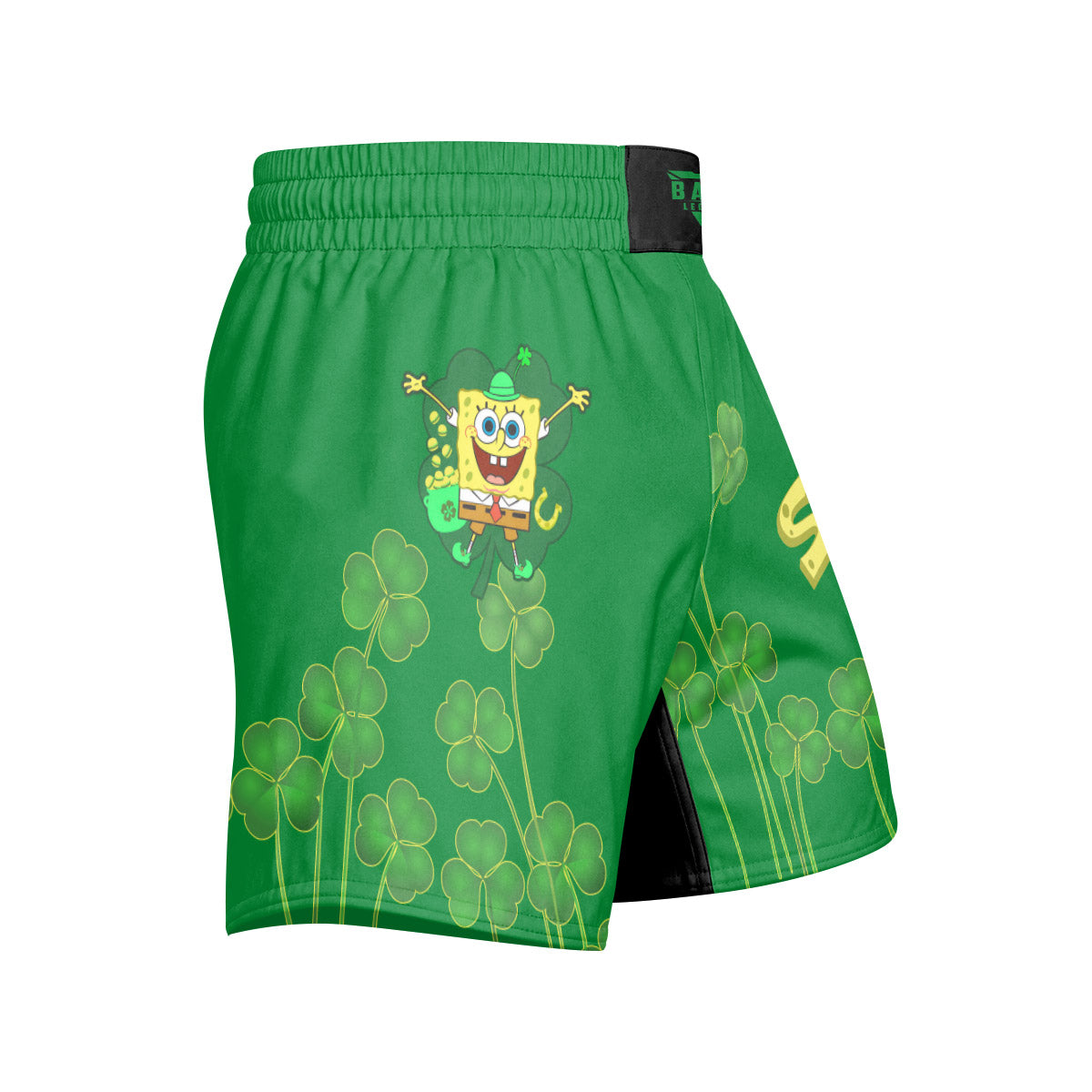 Happy St Krabby Patty Day Grappling Shorts