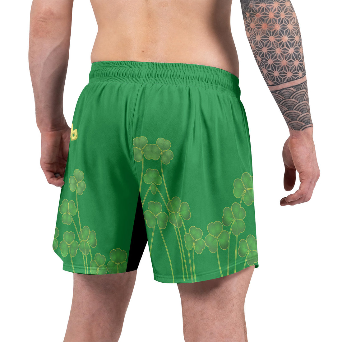 Happy St Krabby Patty Day Grappling Shorts